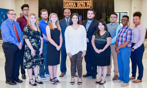 NCC inducts new members into Gamma Beta Phi