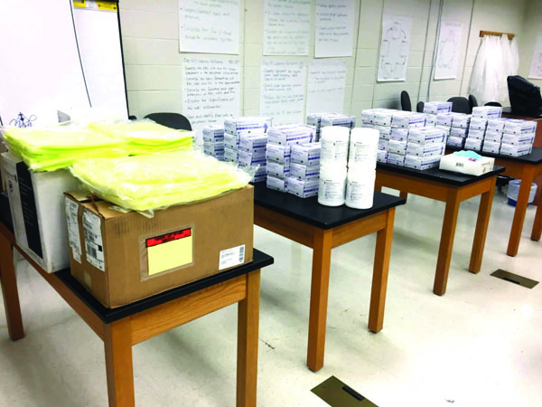 NCC donates PPE equipment