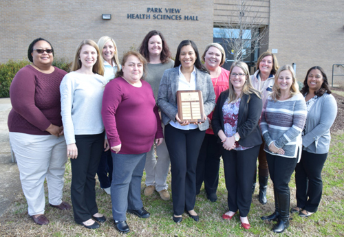 Nursing Department earns 2017 NCC Pride Award