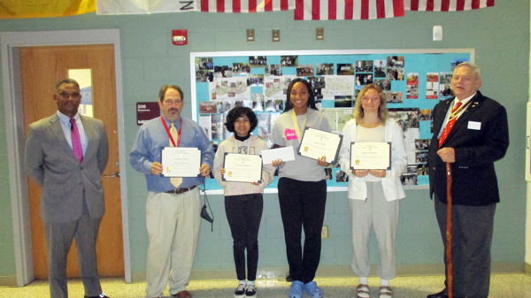 Nash Central High School  student wins essay contest