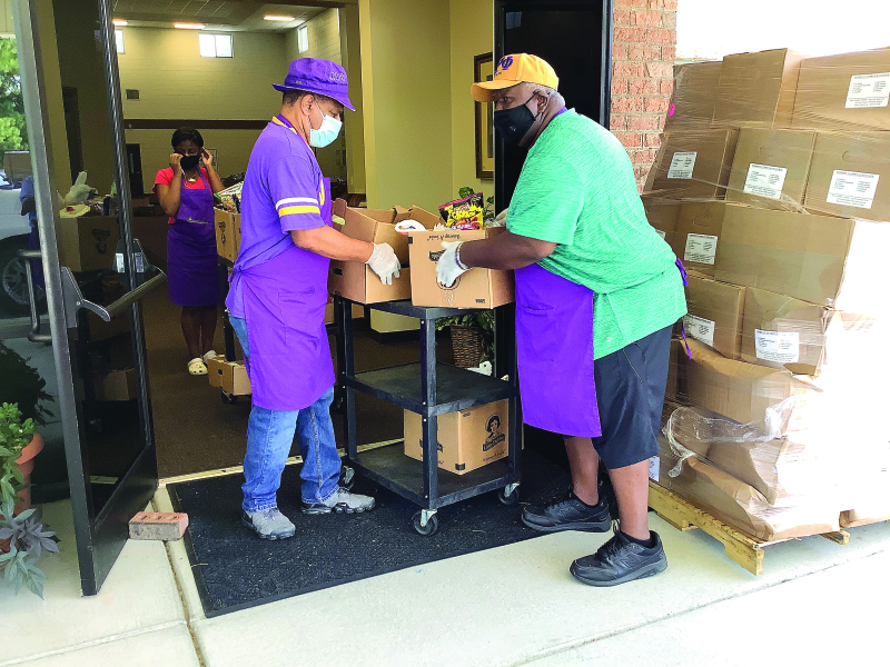 NCWC Director of Military Studies fights hunger locally