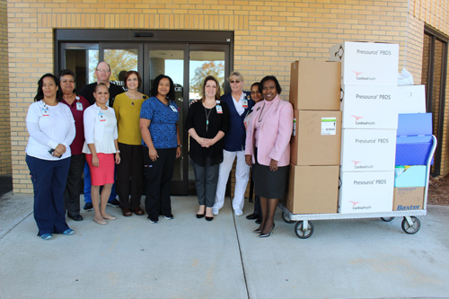 Nash Health Care donates school supplies to NRMS