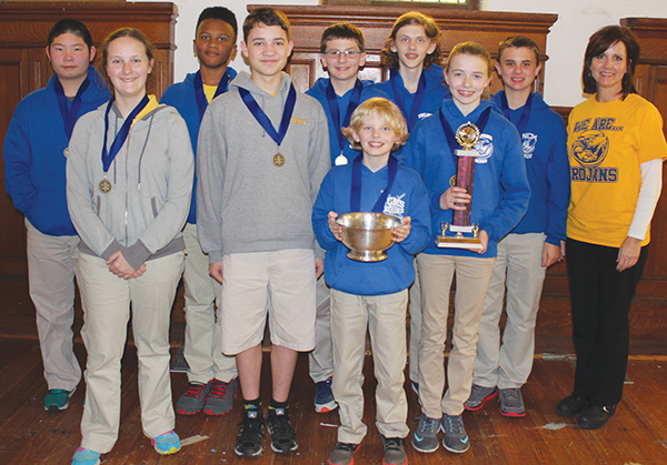 Nash Central Middle wins  N-RMPS Battle of the Books 