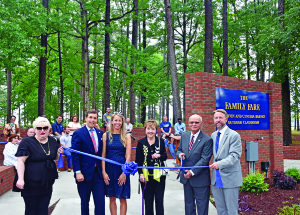 Ribbon cutting held for new outdoor classroom