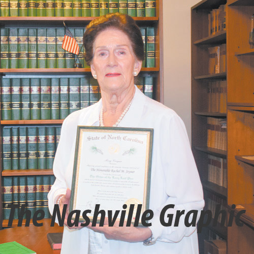 Clerk of Court receives NC Long Leaf Pine Award