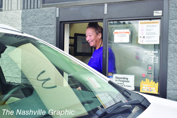 Local woman spreads sunshine to customers