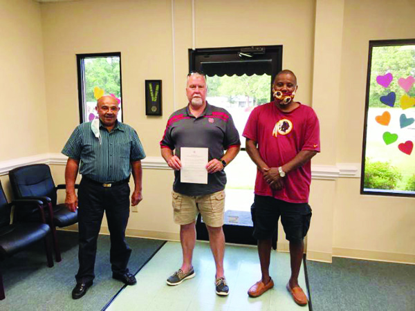 Red Oak donates playground equipment to local church