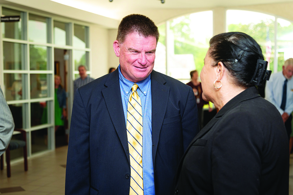 Nash honors Rogers upon retirement