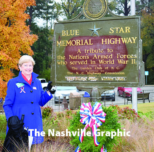 Blue Star Memorial Marker is rededicated
