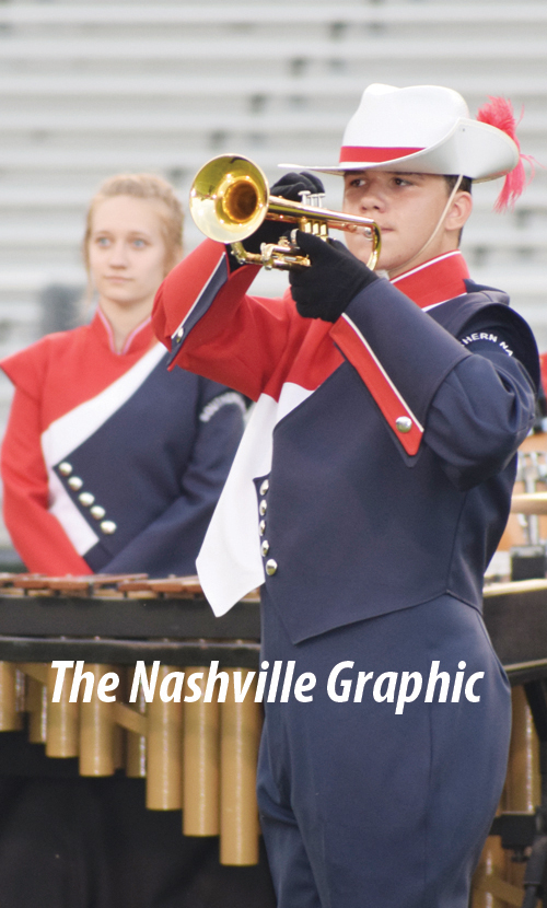 Marching bands unite in showcase