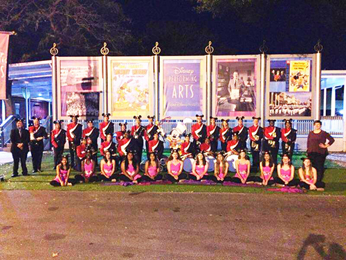 Southern Nash High Band performs at Walt Disney World
