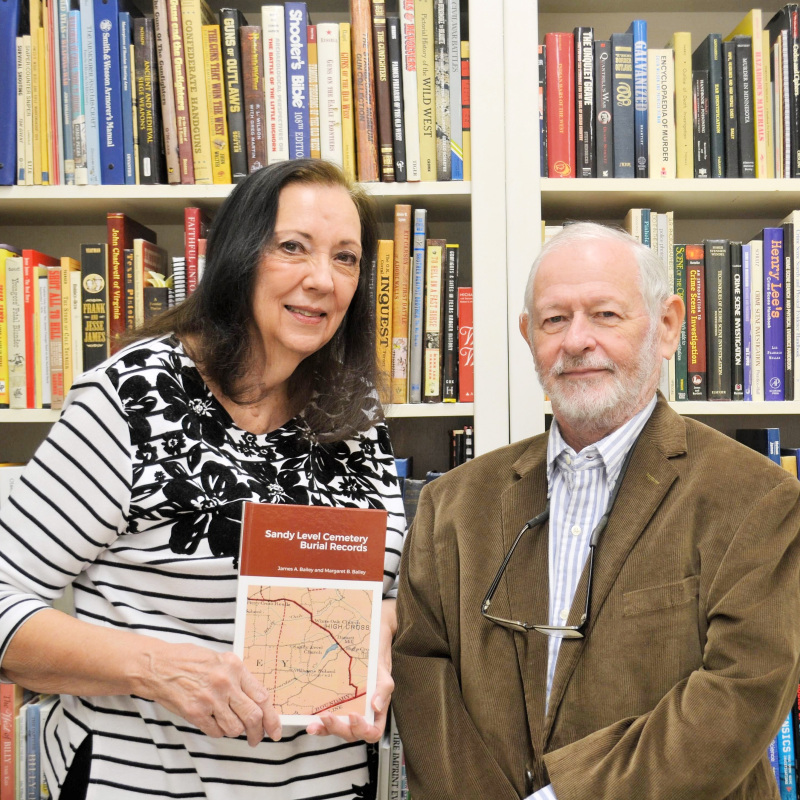 Sandy Level Cemetery burial records featured in book