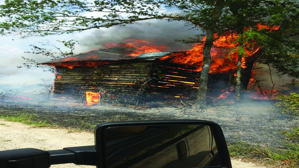 Brush fires heating up in Nash County