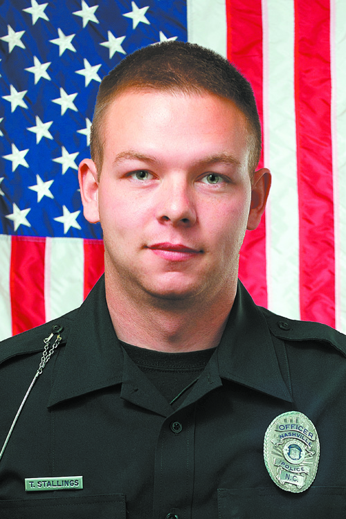 Nashville welcomes new officers<BR>Tristan Stallings joins police force