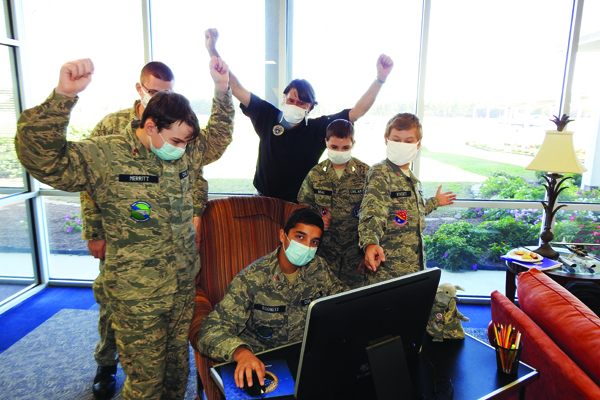 Area cadets take first place in state competition
