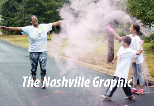 Missions Color Run pics, 3
