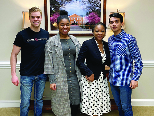 Wesleyan students spend Spring Break in NYC