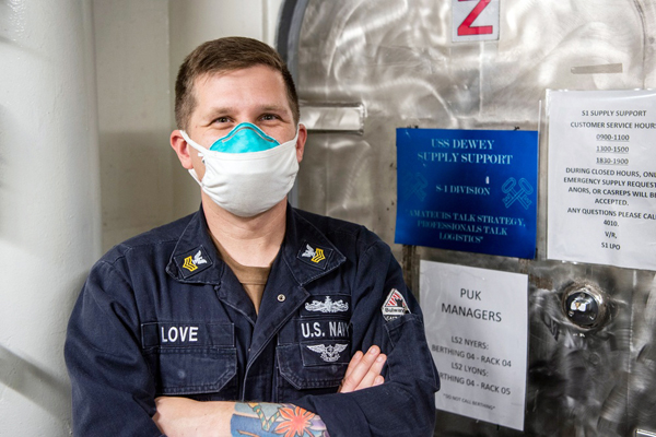Rocky Mount native serves aboard U.S. warship in South China Sea