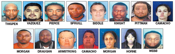 Tar River Task Force busts drug ring
