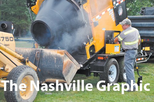 Asphalt machine saves town money