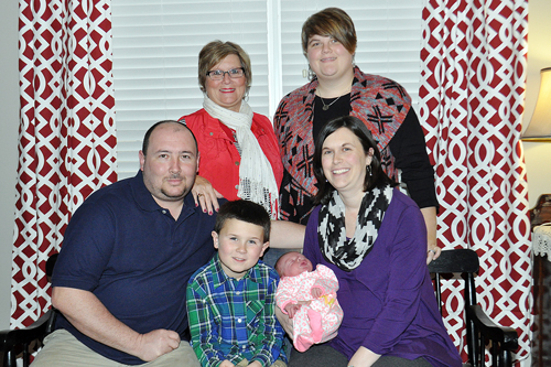 Red Oak woman gives birth at home