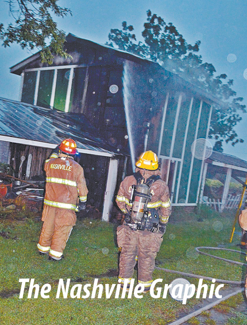Barn fire