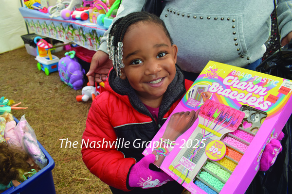 Helping Hand Outreach Ministry Christmas event smiles