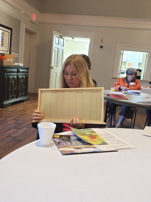 Garden club hears the buzz on beekeeping