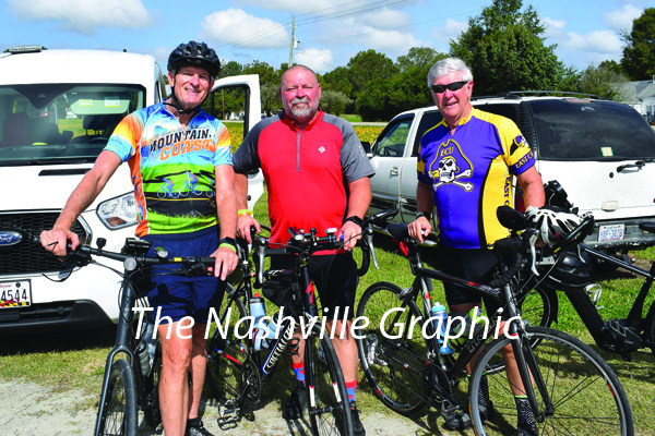 Cyclists pedal through Nash County