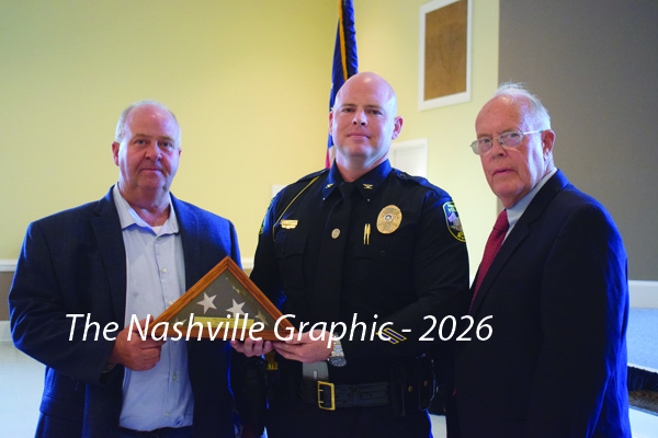 Nashville Police Chief honored at Elks Flag Day