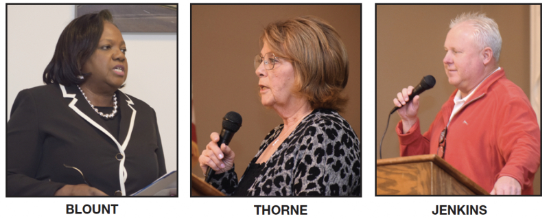 Judicial candidates speak at recent events