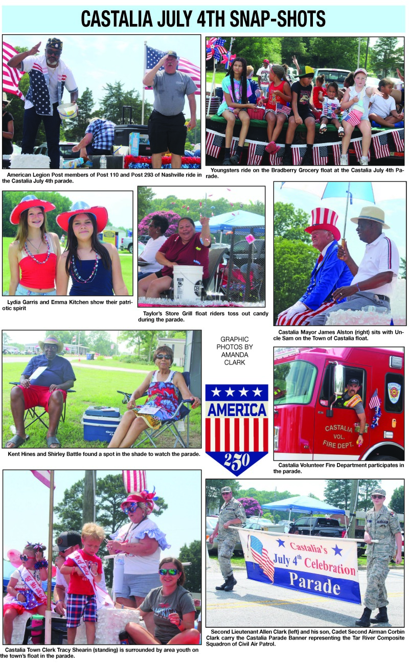 CASTALIA JULY 4TH SNAP-SHOTS