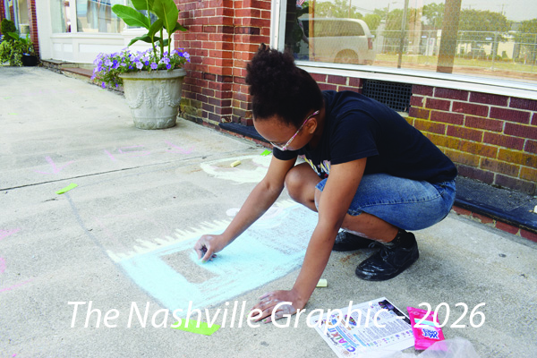 Spring Hope Chamber hosts 2nd annual chalk art event