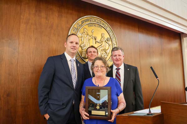 Representative Chesser honors local medal of honor recipient