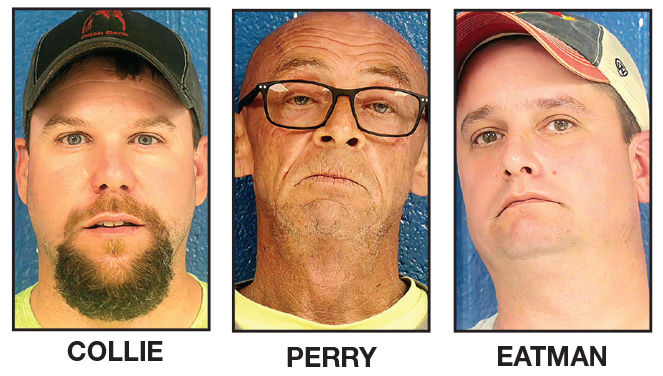 Three men charged with cockfighting