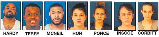 Drug bust nets multiple arrests
