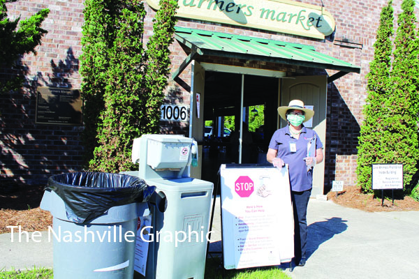Farmers market opens with restrictions in place