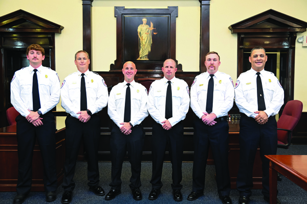 Nash County Fire Marshals sworn into office
