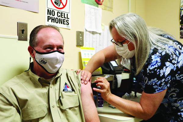 COVID-19 vaccinations begin in Nash