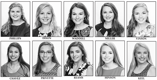 Ten ladies to compete in Distinguished Young Women