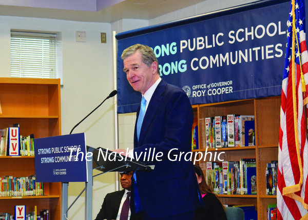 Governor Cooper returns to  