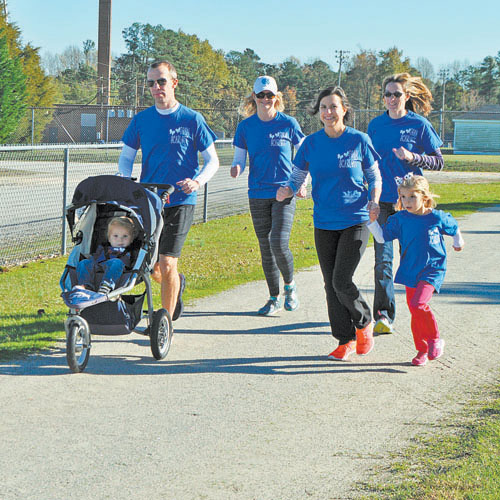 Locals walk for 