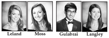 Four RMHS seniors advance to next round of prestigious scholarship