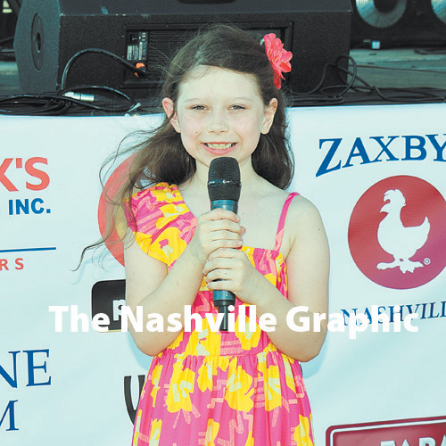 Nashville Elementary performs at Blooming Festival, 2