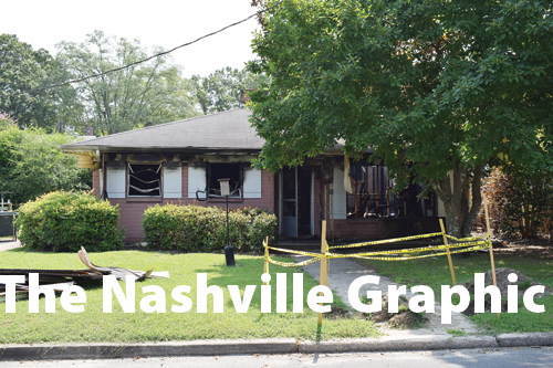 Nashville house burns