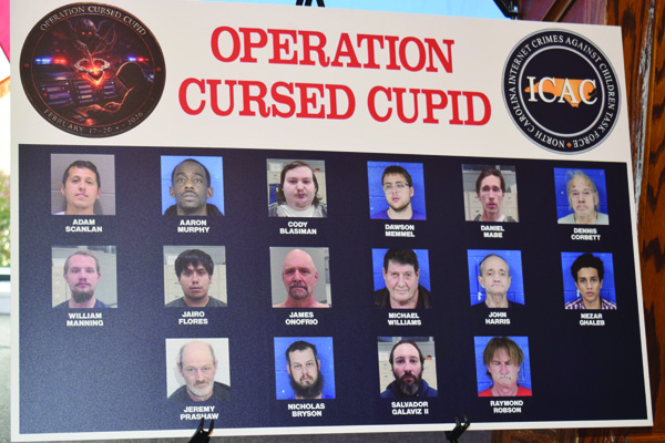 Local undercover sting nets 16 arrests