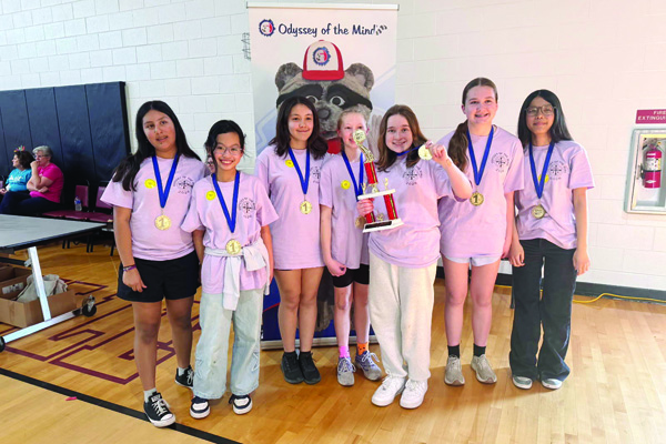 Local students advance to state competition in Odyssey of the Mind