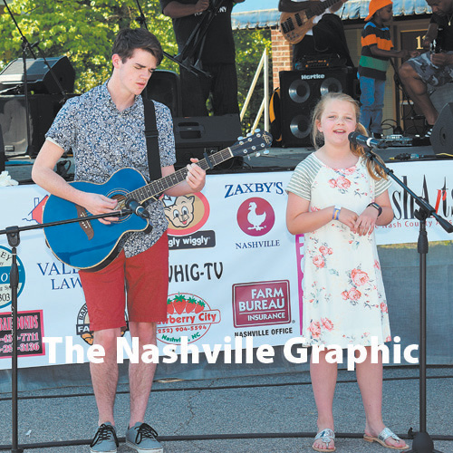 Nashville Elementary performs at Blooming Festival, 3