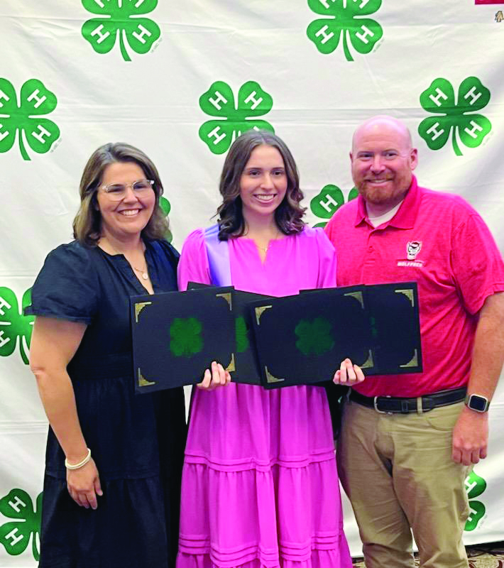 Local teen gets state's highest 4-H honor