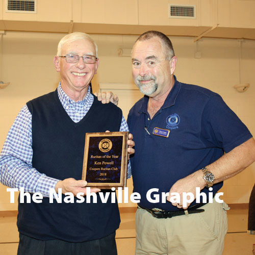 Powell named Coopers 2018 Ruritan of the Year